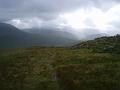 Descent off Beinn na Lap
